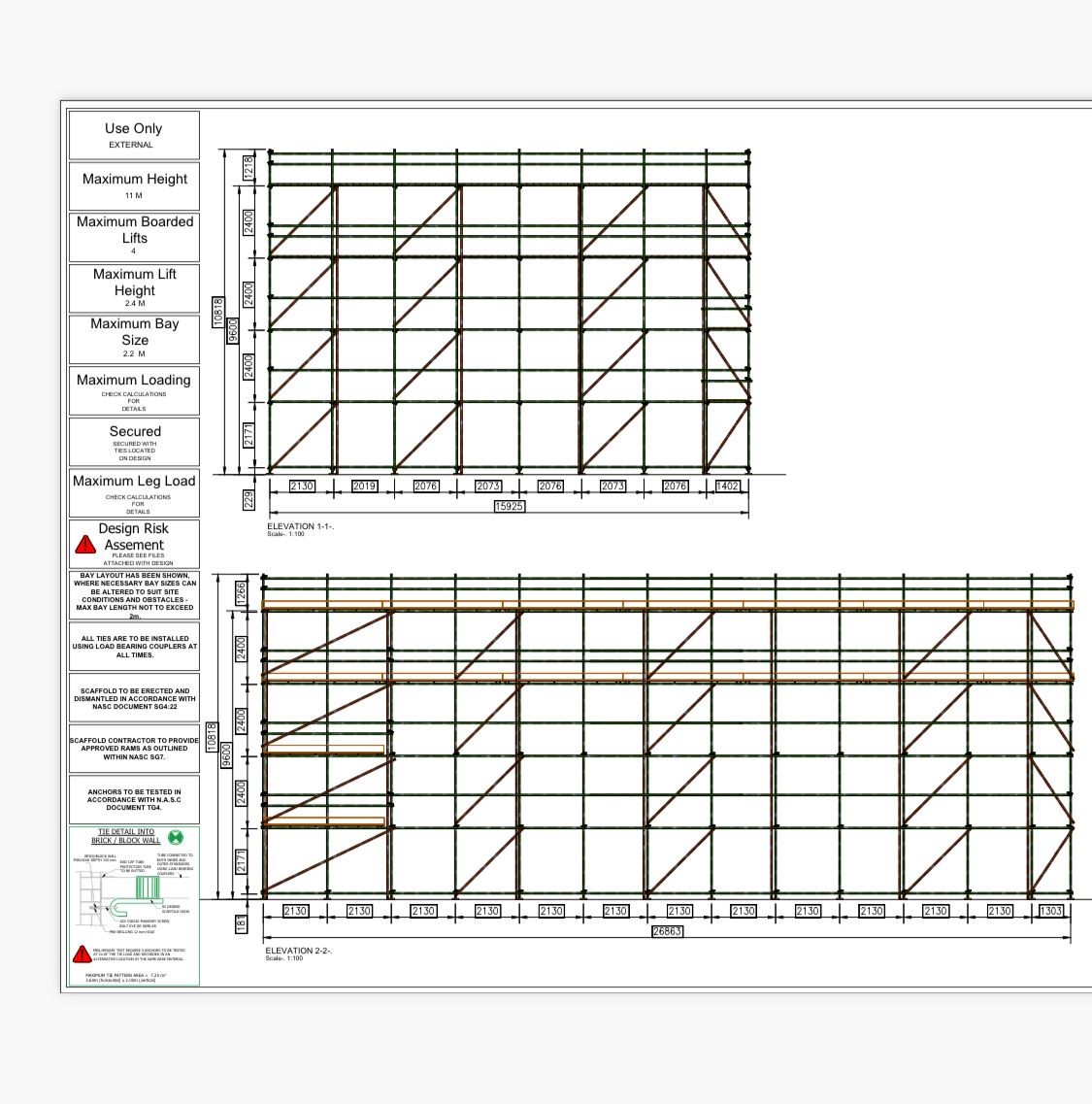 Scaffold Design and Planning